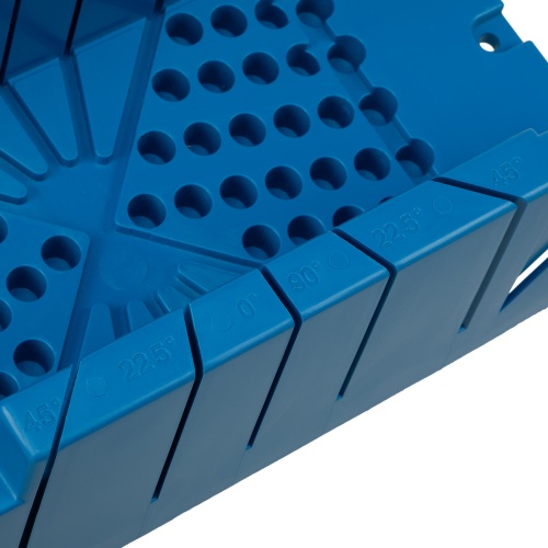 Стусло пластиковое, 310 x 120 мм, 6 углов для запила Сибртех фото 6