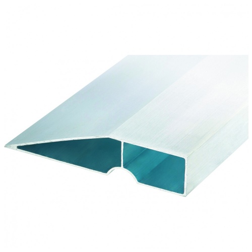 Правило алюминиевое Сибртех Трапеция 89611 ребро жесткости 2500 мм фото 3