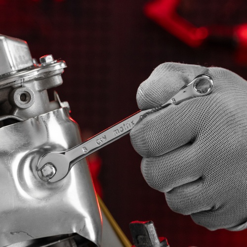 Ключ комбинированный, 8 мм, CrV, полированный хром Matrix фото 6