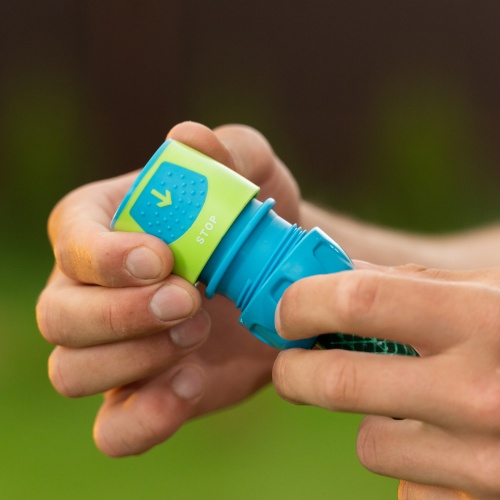 Соединитель быстросъемный для шланга 1/2-3/4, аквастоп, АВС-пластик Palisad Luxe фото 7 Соединитель быстросъемный для шланга 1/2-3/4, аквастоп, АВС-пластик Palisad Luxe фото 7