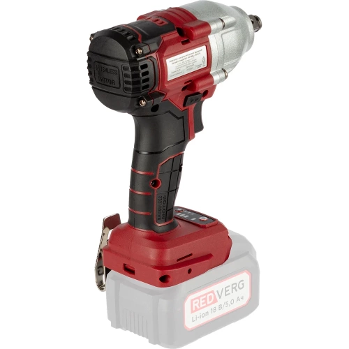 Гайковерт аккумуляторный ударный бесщеточный REDVERG RD-IW18BL-500/U (без акк, без з/у) 6682904 фото 4 Гайковерт аккумуляторный ударный бесщеточный REDVERG RD-IW18BL-500/U (без акк, без з/у) 6682904 фото 4