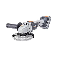 Аккумуляторная угловая шлифовальная машина FTL ag-x 125/20v Evo, бесщеточный двигатель 20 В, в комплекте 8080