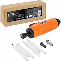 Машинка шлифовальная пневматическая AIRLINE 180мм, 22000об/мин PRO прямая ATBR028