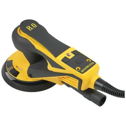 Шлифовальная машинка ручная SCHTAER 220V/50Hz, 350W, эксцентрик 8,0 мм SCH-01-150-8.0 фото 8