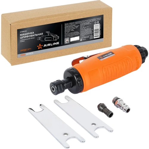 Машинка шлифовальная пневматическая AIRLINE 180мм, 22000об/мин PRO прямая ATBR028 Машинка шлифовальная пневматическая AIRLINE 180мм, 22000об/мин PRO прямая ATBR028