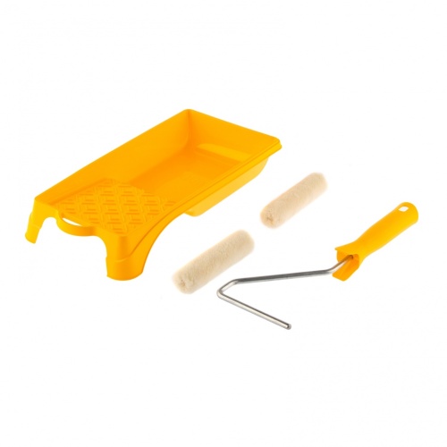 Малярный набор для работ с лаками: кювета 150 мм х 290 мм и мини-валик 110 мм Сибртех фото 3 Малярный набор для работ с лаками: кювета 150 мм х 290 мм и мини-валик 110 мм Сибртех фото 3