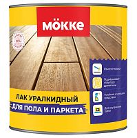 Лак алкидный для пола и паркета Mокке 7455 глянцевый 2,5 л