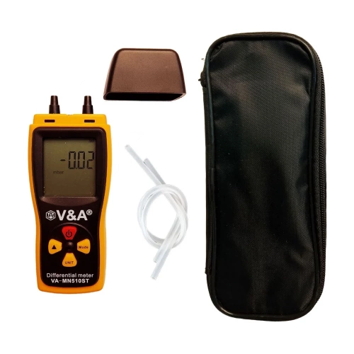 Манометр дифференциальный с поверкой V&A VA-MN510ST фото 5