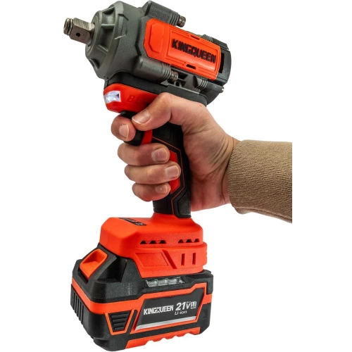Гайковерт бесщеточный KINGQUEEN 2 АКБ 21В, 1/2, 500N/m KQ-285 фото 8 Гайковерт бесщеточный KINGQUEEN 2 АКБ 21В, 1/2, 500N/m KQ-285 фото 8