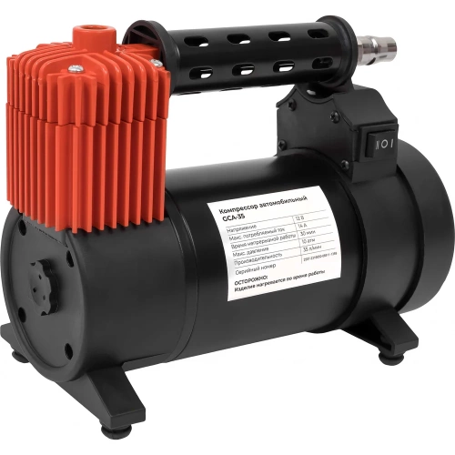 Автомобильный компрессор Gigant 12V, 35л. мин., LED фонарь, сумка GCA-35 фото 5