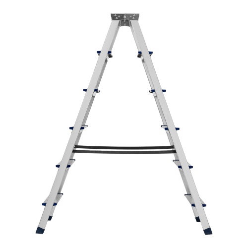 Стремянка двусторонняя 6 ступеней, алюминиевая, Сибртех фото 3