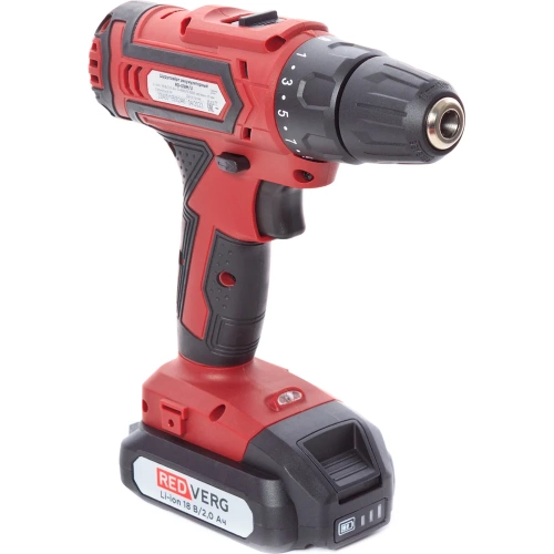 Аккумуляторный шуруповерт REDVERG RD-S18M/U 6671455 фото 6