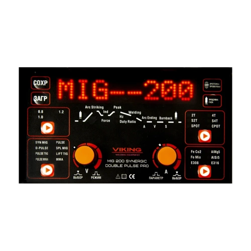 Сварочный полуавтомат VIKING MIG 200 DUBLE PULSE PRO 95588105 фото 5