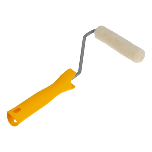 Мини-валик в сборе "Лаки" , 110 мм, ворс 5 мм, D 16 мм, D ручки 6 мм, Велюр Сибртех фото 2