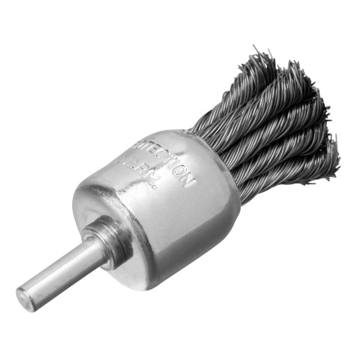 Щетка для дрели, 30 мм, "чашка" со шпилькой, крученая металлическая проволока Matrix фото 2