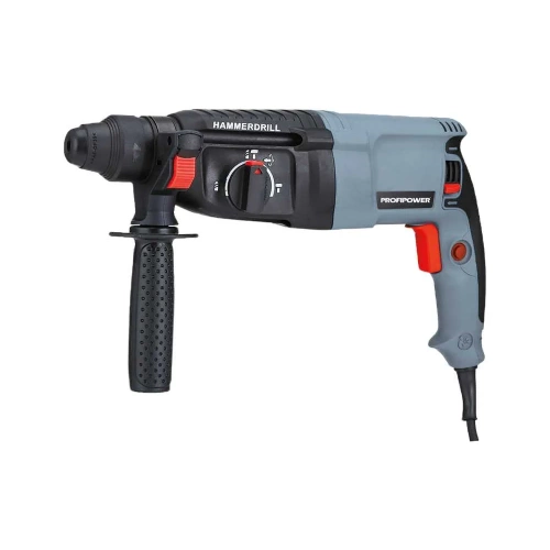Сетевой перфоратор Profipower 2-26 220В PDFR-1200, мощность 1200Вт, SDS+ 3 режима (В кейсе) E0002 Сетевой перфоратор Profipower 2-26 220В PDFR-1200, мощность 1200Вт, SDS+ 3 режима (В кейсе) E0002