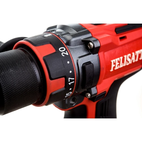 Аккумуляторная дрель-шуруповерт Felisatti ДА-13/18BK бесщеточная (кейс, 1 аккум. 4Ач, ЗУ), 151.5.1.00 фото 7 Аккумуляторная дрель-шуруповерт Felisatti ДА-13/18BK бесщеточная (кейс, 1 аккум. 4Ач, ЗУ), 151.5.1.00 фото 7