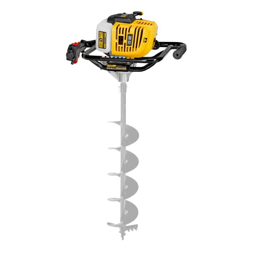 Мотобур DX-52, объем двигателя 52 см3, соединение 20 мм, без шнека Denzel фото 24