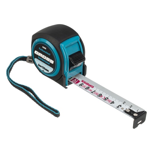 Рулетка Komfortabel 5 м х 25 мм,обрезиненный корпус Gross фото 3 Рулетка Komfortabel 5 м х 25 мм,обрезиненный корпус Gross фото 3