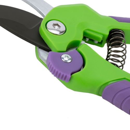 Секатор прямого реза, 210 мм, шестеренный привод, двухкомпонентные рукоятки, Palisad фото 6