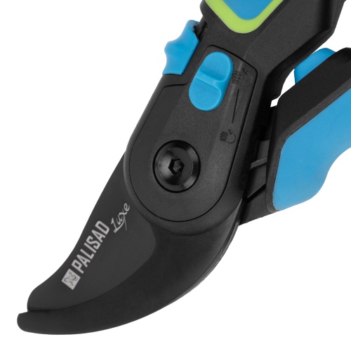 Секатор прямого реза, 225 мм, регулировка захвата, трехкомпонентные рукоятки, Luxe, Palisad фото 5