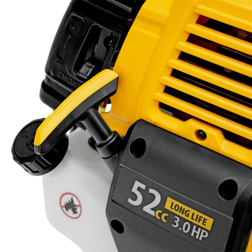 Мотобур DX-52, объем двигателя 52 см3, соединение 20 мм, без шнека Denzel фото 16