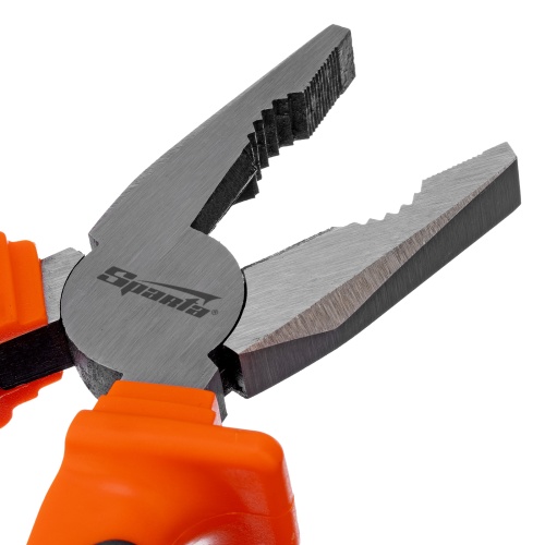 Плоскогубцы комбинированные Comfort, 200 мм, шлифованные, двухкомпонентные рукоятки Sparta фото 4