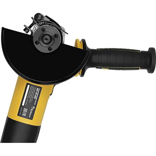 Машина углошлифовальная Kolner (УШМ) 125мм, 850Вт,  KAG 125-850, 11000 об/мин, 22,2мм, М14, защита мотора, бесключевой кожух (бок.рукоятка, ключ) 8030700636 фото 10