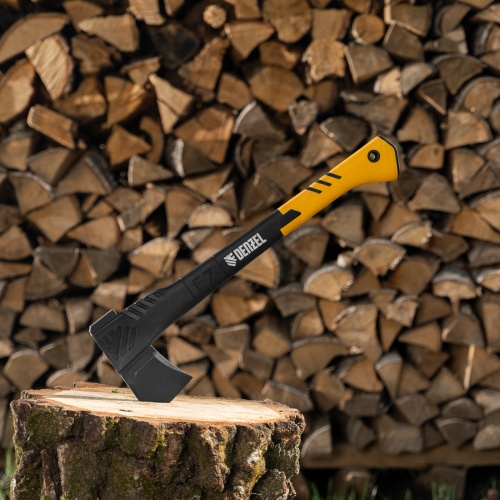 Колун, F7, 1400 гр, двухкомпонентная рукоятка, 500 мм// Denzel фото 14