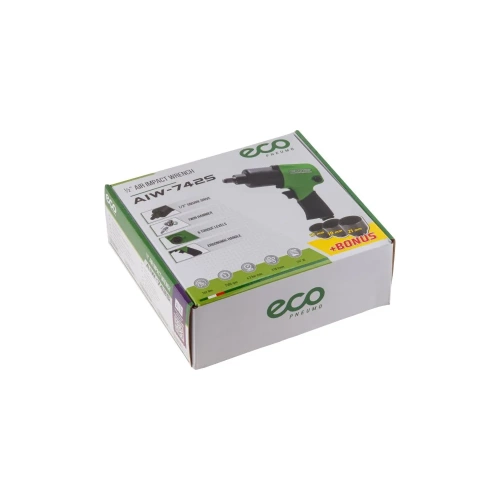 Пневмогайковерт ECO AIW-742S 1/2" EC3914-4 фото 9