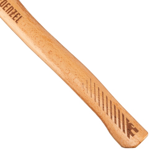 Топор, 1000 г, кованый, буковое топорище Denzel фото 5