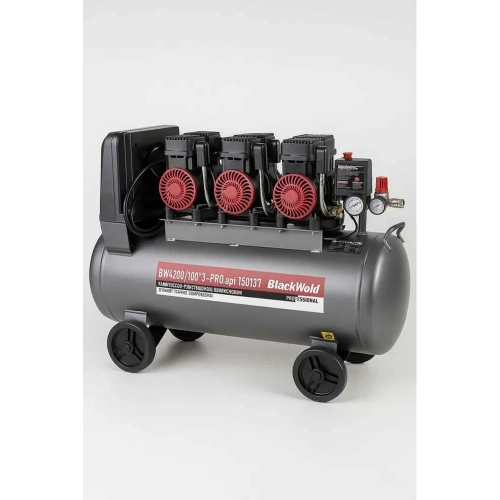 Компрессор коаксильный безмасляный BlackWeld BW4200/100_3-PRO 100л 150137 Компрессор коаксильный безмасляный BlackWeld BW4200/100_3-PRO 100л 150137