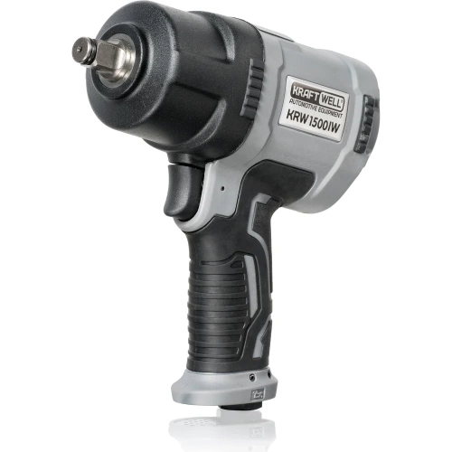 Пневматический ударный гайковерт KraftWell 1/2", 1500 Нм KRW1500IW