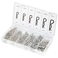 Набор шплинтов Сибртех S головки с фиксацией 150 предметов 47605