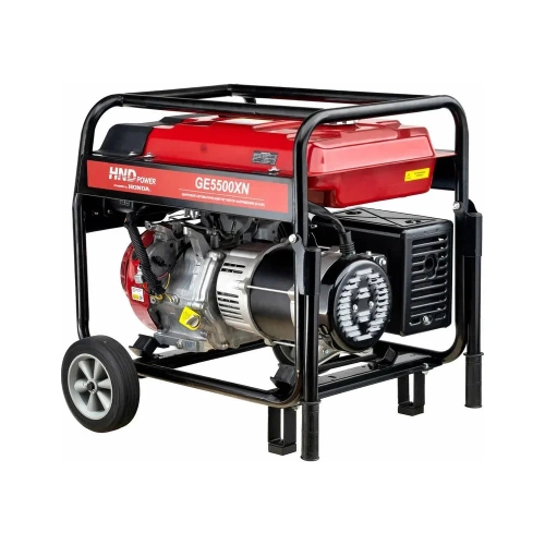 Бензиновый генератор HND GE 5500 XN с двигателем Honda GE5500XN фото 3
