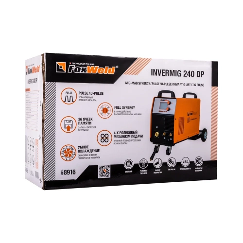 Сварочный полуавтомат invermig 240 dp Foxweld 8916 фото 11 Сварочный полуавтомат invermig 240 dp Foxweld 8916 фото 11
