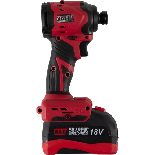 Аккумуляторный шуруповерт ударный MIGHTY SEVEN 18 В, 4 предмета, кейс DS-202A фото 4 Аккумуляторный шуруповерт ударный MIGHTY SEVEN 18 В, 4 предмета, кейс DS-202A фото 4