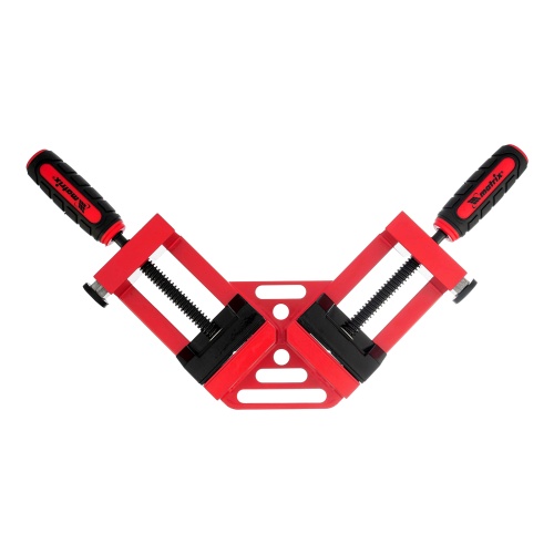 Струбцина угловая, быстрозажимная, 65/65 мм, двухкомпонентные обрезиненные рукоятки Matrix фото 2