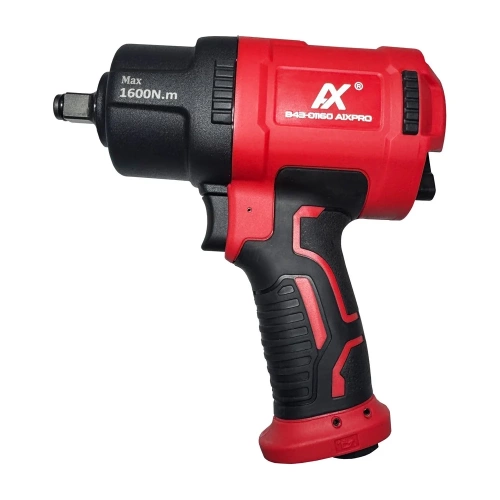 Пневмогайковерт AIXPRO ударный гайковерт, 1/2", 1600 Нм, композитный корпус, для шиномонтажа и сервиса 843-01160 Пневмогайковерт AIXPRO ударный гайковерт, 1/2", 1600 Нм, композитный корпус, для шиномонтажа и сервиса 843-01160