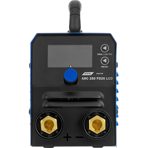 Аппарат ручной дуговой сварки ПТК МАСТЕР ARC 250 FD25 LCD 00000043100 фото 3