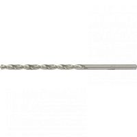 Сверло по металлу, 6 х 139 мм, полированное, удл, HSS, 10 шт, цилиндрический хвостовик Matrix