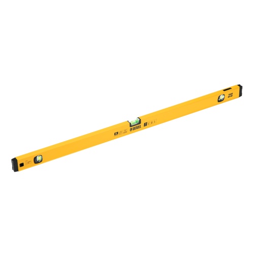 Уровень алюминиевый, магнит, фрезерованный, 3 глазка (1 зеркал.) 0,5 мм/м, 1000 мм Denzel