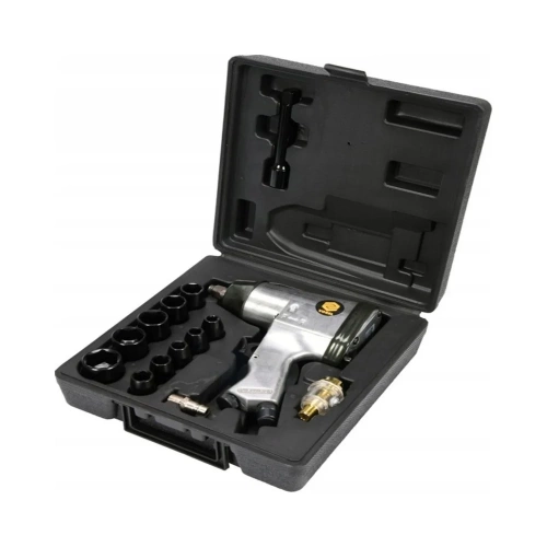 Пневмогайковерт VOREL 1/2" с набором головок 81101