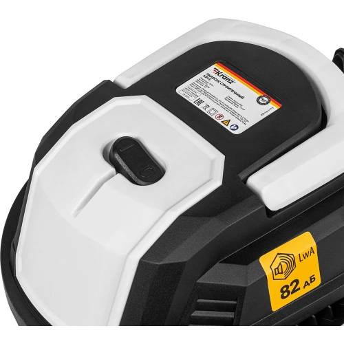 Пылесос строительный KRANZ KR15, 1200Вт, 15л, 4м KR-16-1115 фото 7