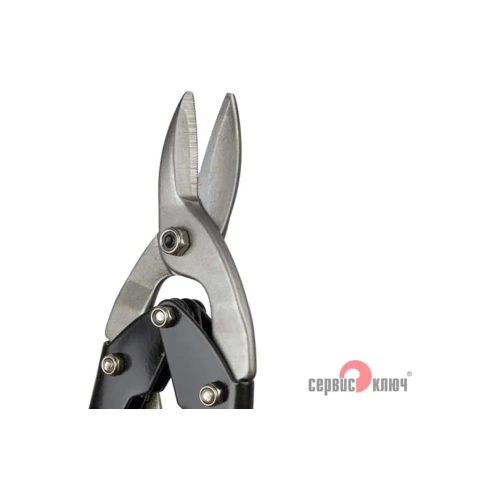 Ножницы по металлу Сервис Ключ с обрезиненными ручками 77330 фото 5 Ножницы по металлу Сервис Ключ с обрезиненными ручками 77330 фото 5