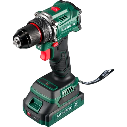 Дрель-шуруповёрт акк. FAVOURITE DC NB21 Li-ion, 21В, бесщёточн. 121150221 фото 9