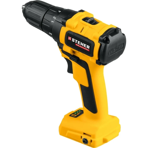 Бесщеточная дрель-шуруповерт STEHER 20В, без АКБ CDB-200 фото 4 Бесщеточная дрель-шуруповерт STEHER 20В, без АКБ CDB-200 фото 4