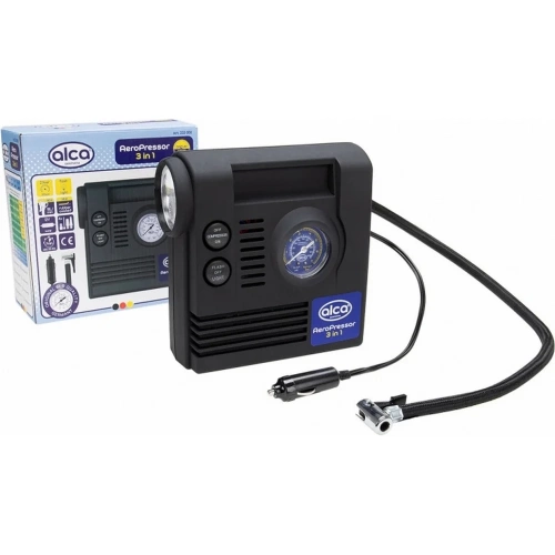 Компрессор Alca 3 в 1 17 бар, 12 В, 12 А, 12 л/мин, 120 Вт 233000 Компрессор Alca 3 в 1 17 бар, 12 В, 12 А, 12 л/мин, 120 Вт 233000