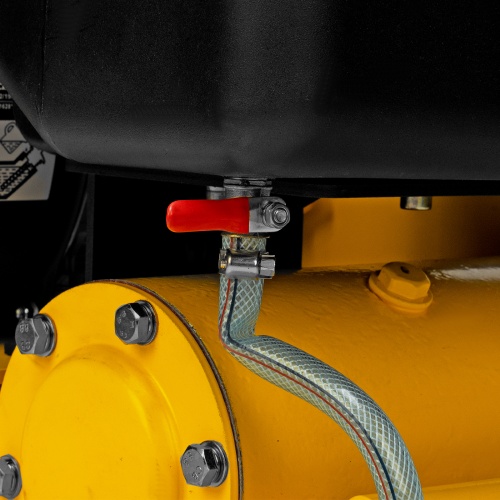 Виброплита бензиновая VC-30W, 30 кН, 60*45 см, 196 см3, бак для воды Denzel фото 12