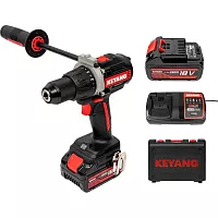 Аккумуляторная ударная дрель-шуруповерт KEYANG 2 АКБ 5 А*ч DM20BLH-100E (Set)